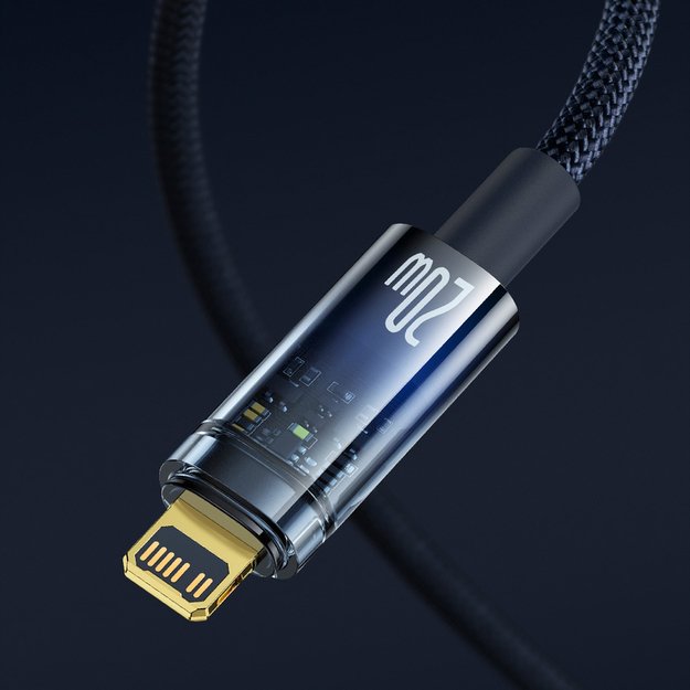 Baseus CATS000003 Lightning - USB-C cable 20W 480Mb/s 1m - blue 16