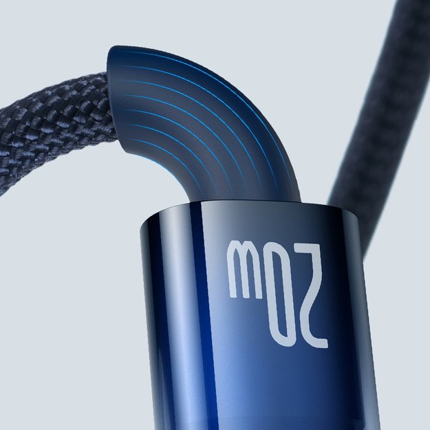 Baseus CATS000003 Lightning - USB-C cable 20W 480Mb/s 1m - blue 17