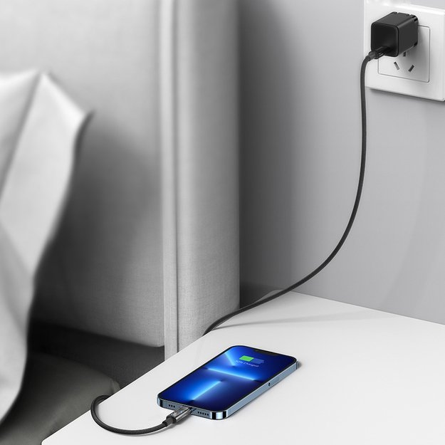 Baseus CATS000003 Lightning - USB-C cable 20W 480Mb/s 1m - blue 13