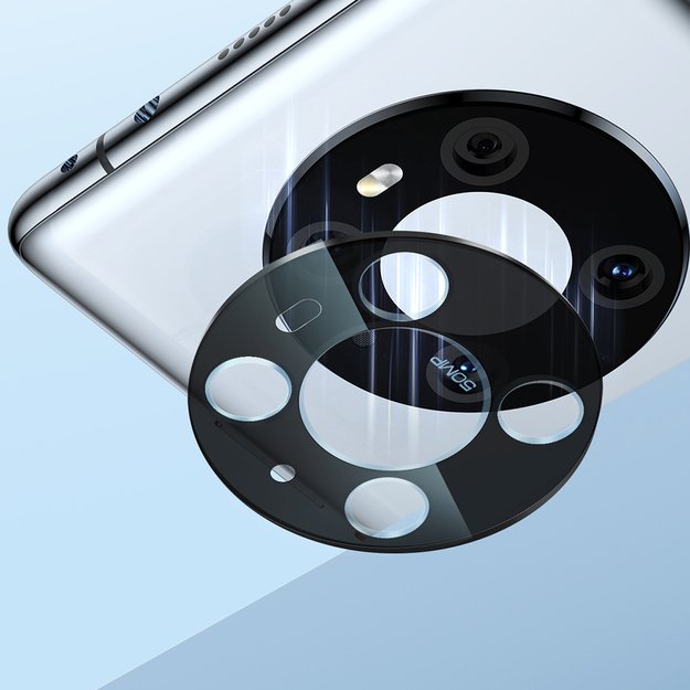 Baseus Huawei Mate 40 Pro Camera Film 0.3mm (2pcs) transparent + cleaning kit (SGQK000502) 9