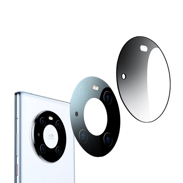 Baseus Huawei Mate 40 Pro Camera Film 0.3mm (2pcs) transparent + cleaning kit (SGQK000502) 10