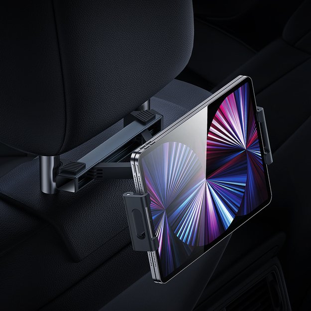 Baseus JoyRide Pro headrest car phone/tablet holder black 8