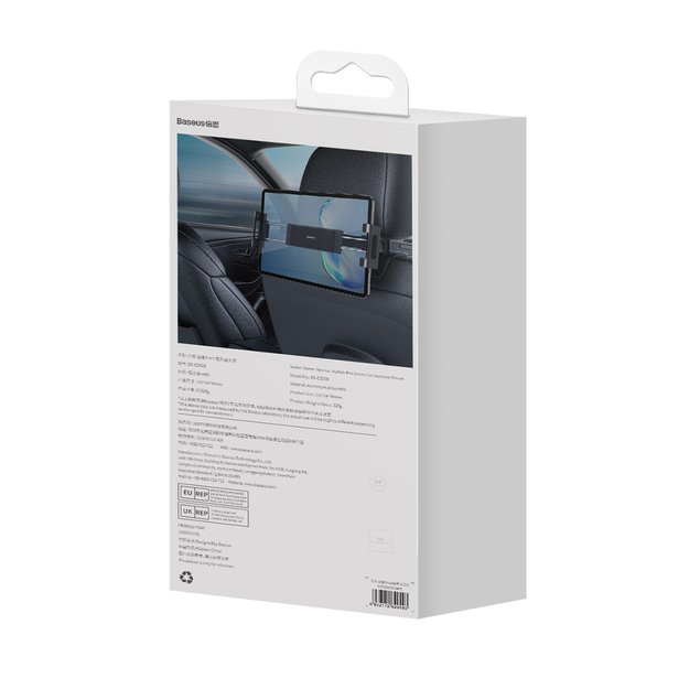 Baseus JoyRide Pro headrest car phone/tablet holder black 5