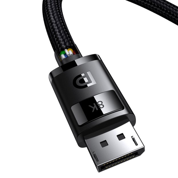 DisplayPort 8K 60Hz cable 1.5m Baseus High Definition Series - black 2