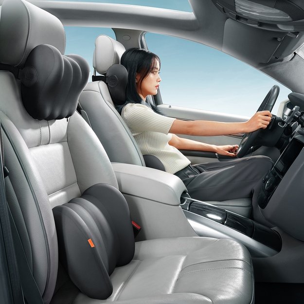 Baseus ComfortRide car lumbar pillow - black 6