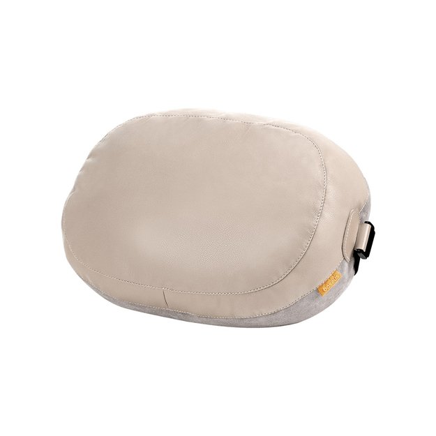 Baseus ComfortRide Series car headrest cushion with 2 materials - beige 1