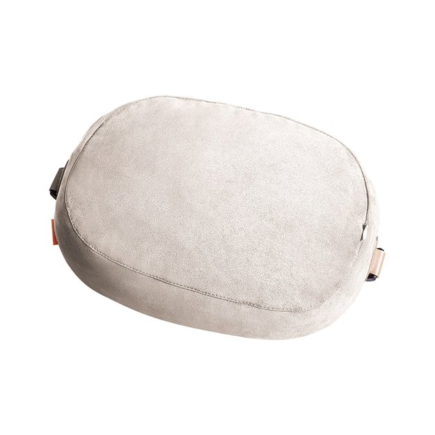 Baseus ComfortRide Series car headrest cushion with 2 materials - beige 3