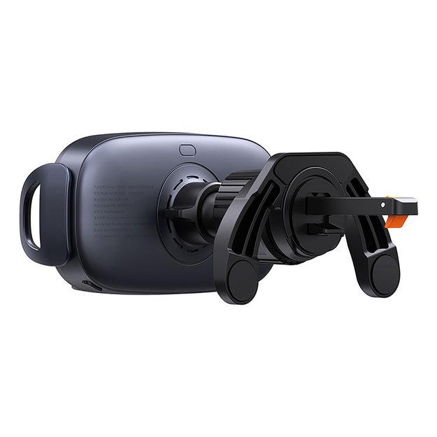 Baseus LightChaser BS-CM029 car holder with triple coil inductive charger - black 3