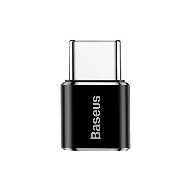 Baseus Mini Micro USB to USB-C adapter - black 1