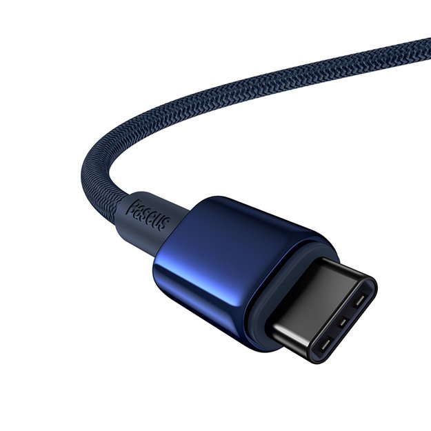 Baseus Tungsten Gold USB-C / USB-C 100W 2m cable - navy blue 3