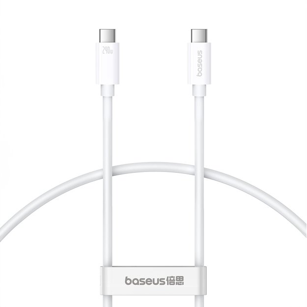 Baseus Superior 2 CB000066 USB-C / USB-C USB4 cable 240W 1.8m - white 1