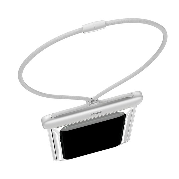 Baseus AquaGlide BS-PC029 case waterproof IPX8 with Slide Lock system - white 2