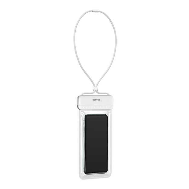 Baseus AquaGlide BS-PC029 case waterproof IPX8 with Slide Lock system - white 1