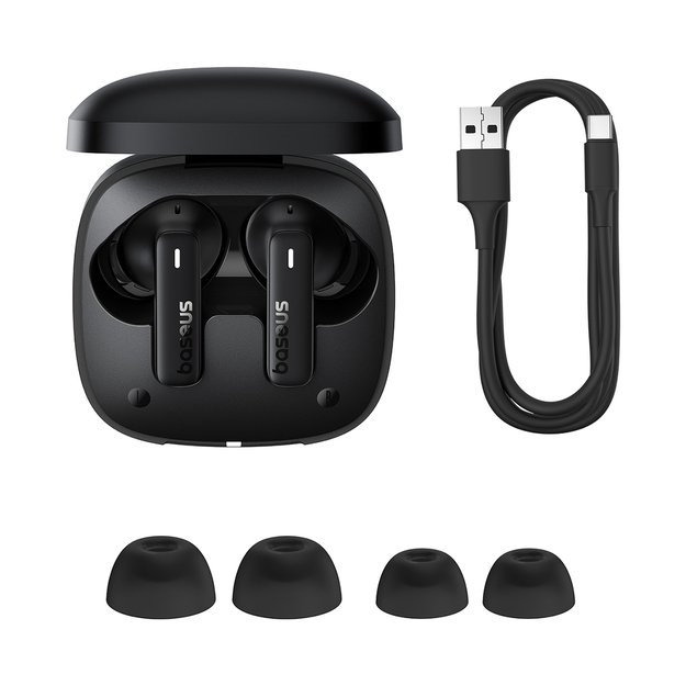 Baseus Bowie E19 TWS In-Ear Wireless Headphones - Black 6