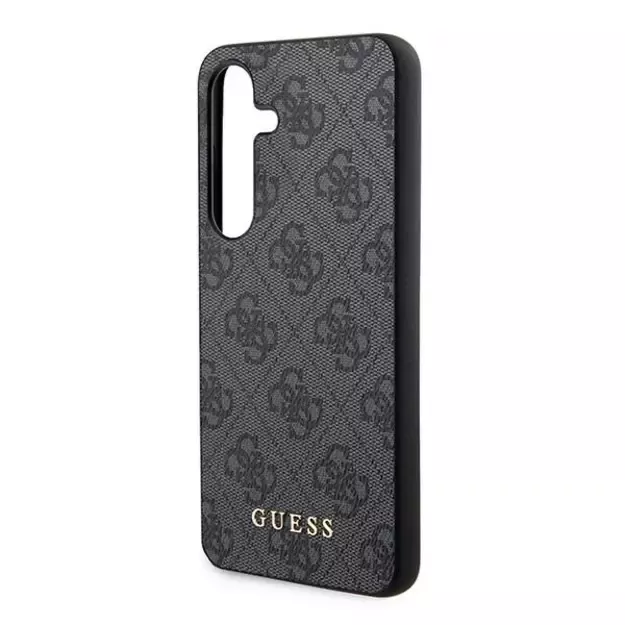 Guess 4G Metal Gold Logo case for Samsung Galaxy A55 - black 12