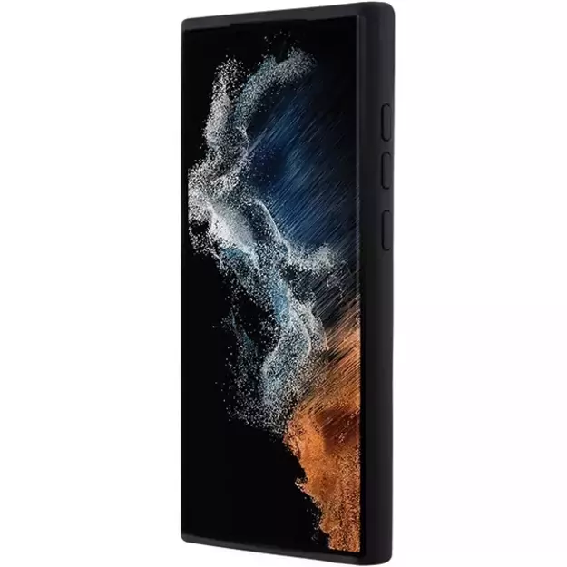 Karl Lagerfeld Silicone Karl&amp Choupette Metal Pin case for Samsung Galaxy S24 Ultra - black 14