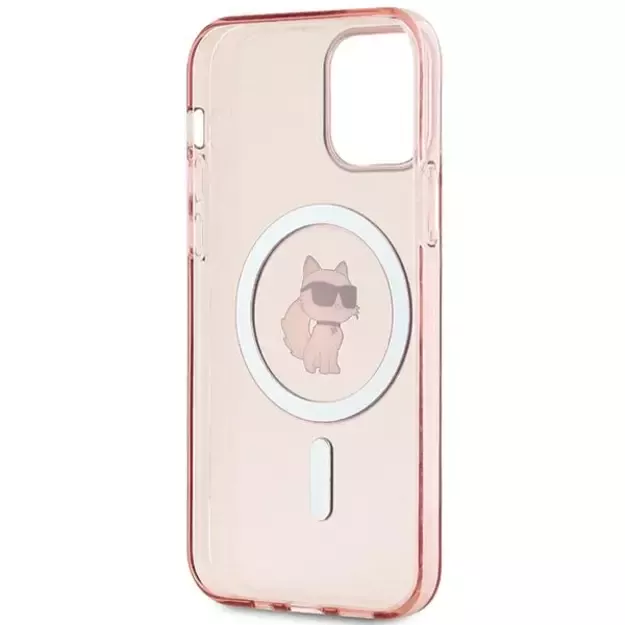 Karl Lagerfeld IML Choupette MagSafe case for iPhone 12/12 Pro - pink 12