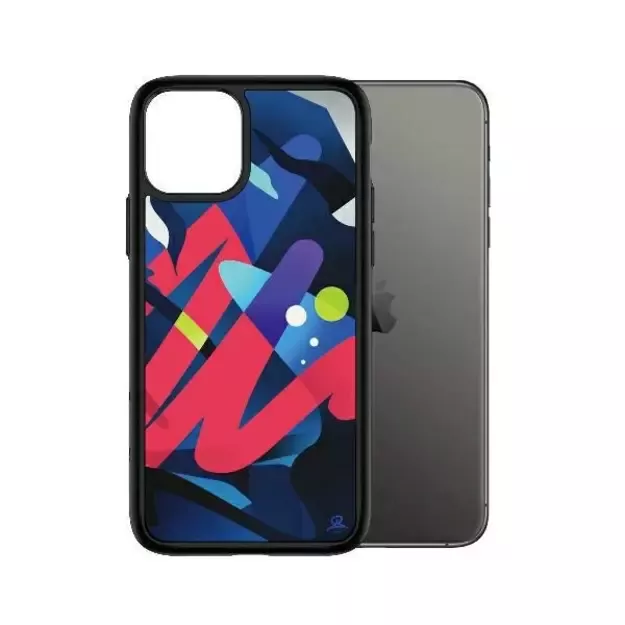 PanzerGlass ClearCase antibacterial Mikael B Limited Artist Edition case for iPhone 11 Pro - multicolor 2
