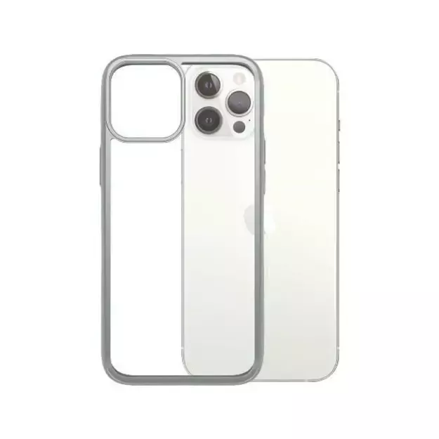 PanzerGlass ClearCase case for iPhone 12 Pro Max - transparent and silver 1