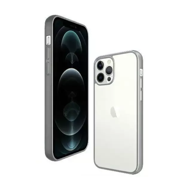 PanzerGlass ClearCase case for iPhone 12 Pro Max - transparent and silver 2