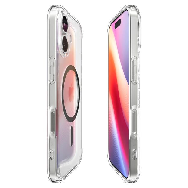 Spigen Ultra Hybrid MagSafe Case for iPhone 17 - Clear Gray 5