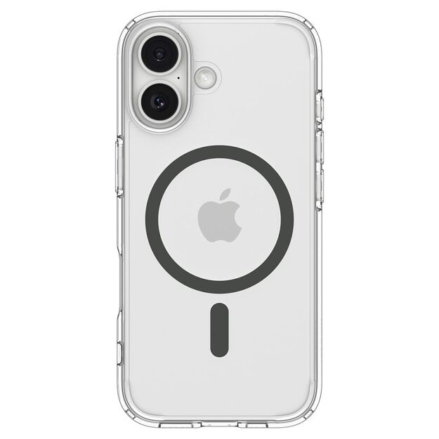 Spigen Ultra Hybrid MagSafe Case for iPhone 17 - Clear Gray 1