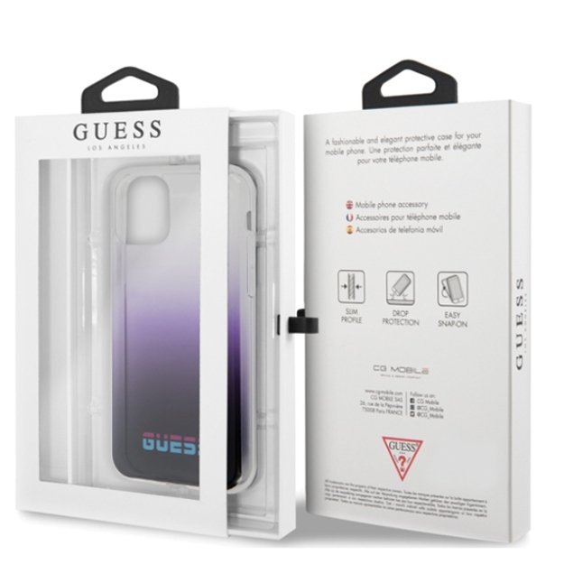 Guess GUHCN65DGCPI iPhone 11 Pro Max purple/gradient purple hard case California 4