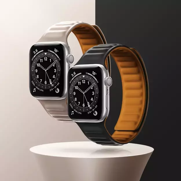 Magnetic Strap Magnetic Strap Bracelet for Apple Watch 42 / 44 mm - Brown 1