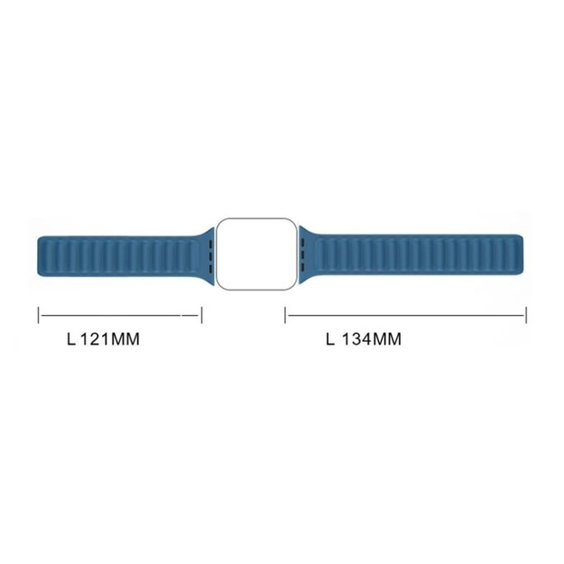 Magnetic Strap Magnetic Strap Bracelet for Apple Watch 42 / 44 mm - Brown 12
