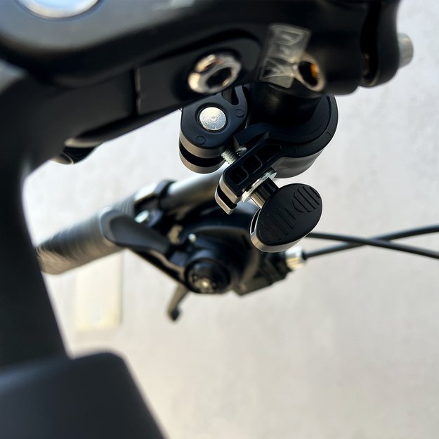 Wozinsky strong phone holder for bicycle, motorcycle, scooter handlebars, black (WBHBK6) 24