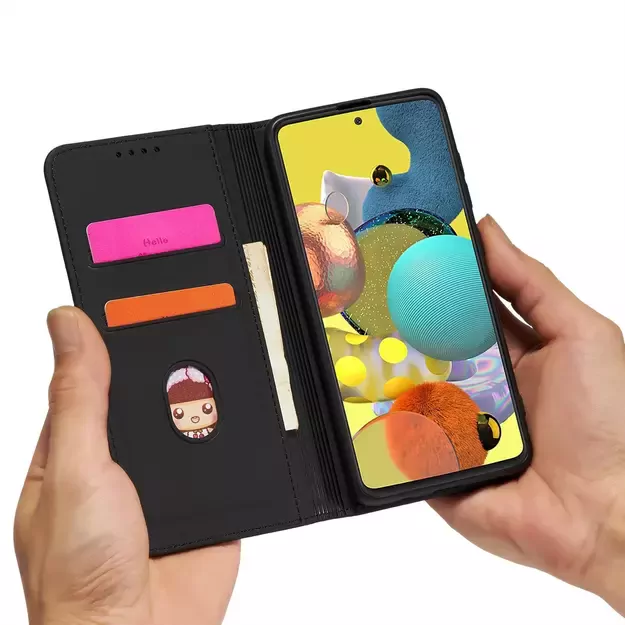 Magnet Card Case Case for Samsung Galaxy A13 5G Pouch Wallet Card Holder Black 6