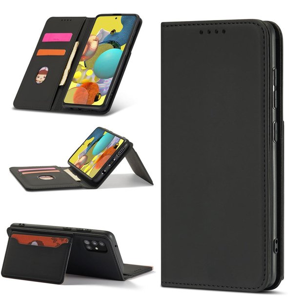Magnet Card Case Case for Samsung Galaxy A13 5G Pouch Wallet Card Holder Black 13