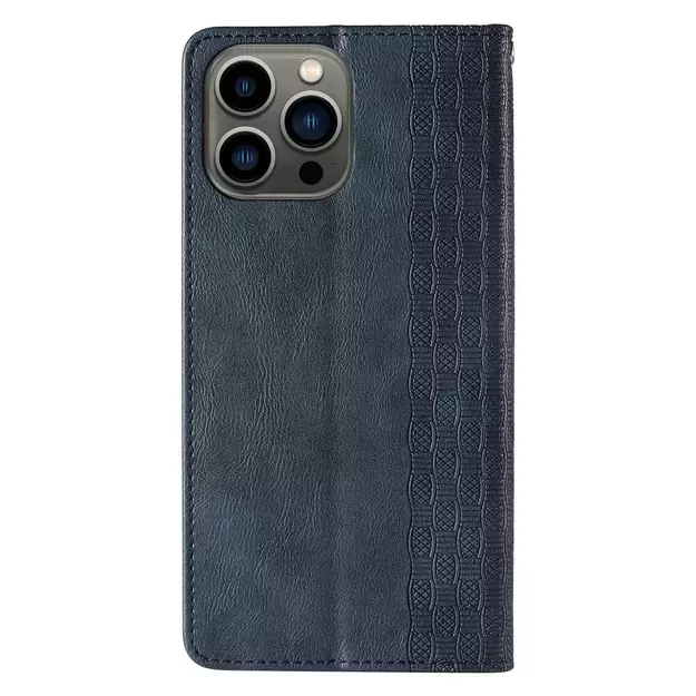 Magnet Strap Case Case for iPhone 13 Pro Pouch Wallet + Mini Lanyard Pendant Blue 17