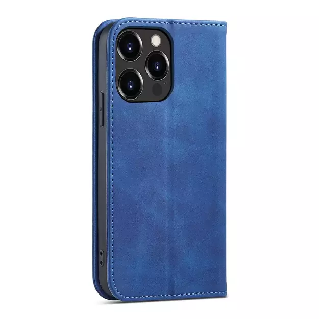 Magnet Fancy Case Case for iPhone 13 Pro Max Pouch Card Wallet Card Holder Blue 15