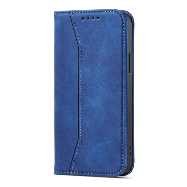 Magnet Fancy Case Case for iPhone 13 Pro Max Pouch Card Wallet Card Holder Blue 9