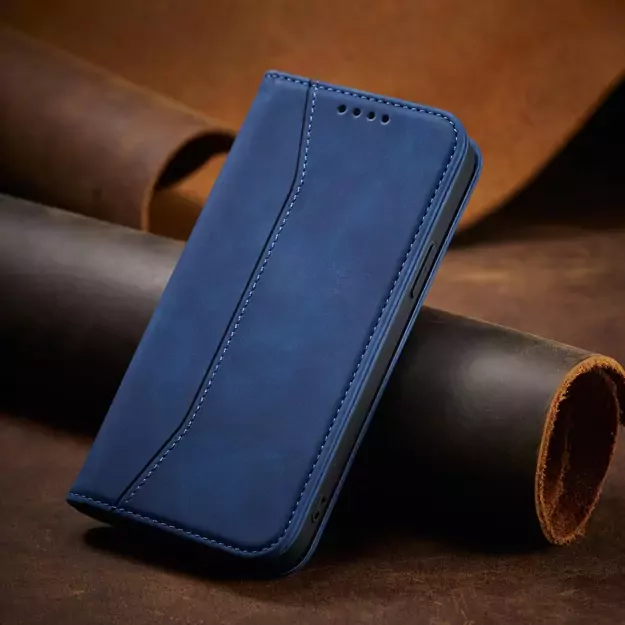 Magnet Fancy Case Case for iPhone 13 Pro Max Pouch Card Wallet Card Holder Blue 18