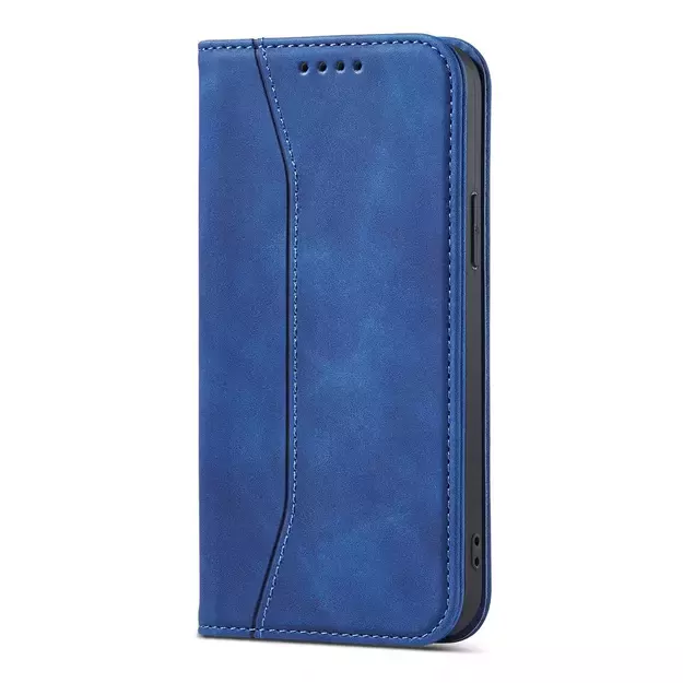 Magnet Fancy Case Case for iPhone 13 Pro Max Pouch Card Wallet Card Holder Blue 22