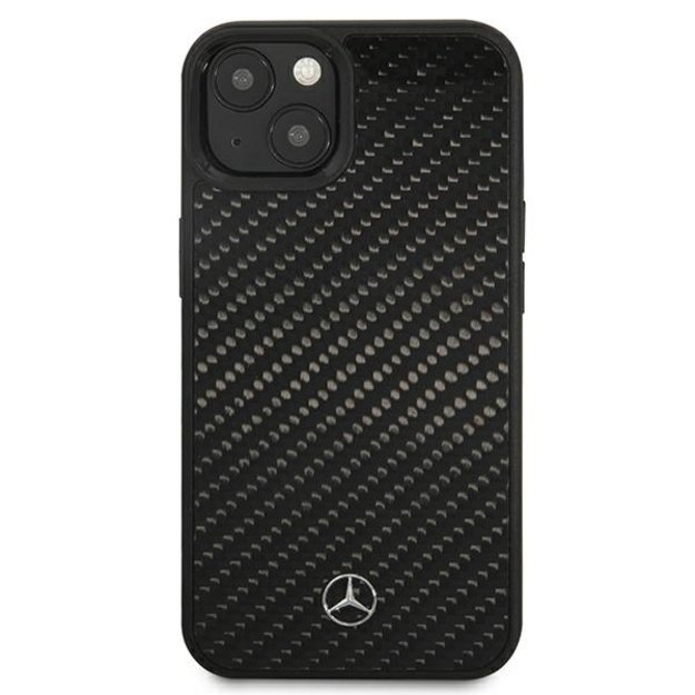 Mercedes MEHCP13SRCABK iPhone 13 mini 5,4  czarny/black carbon hardcase Dynamic Line 9