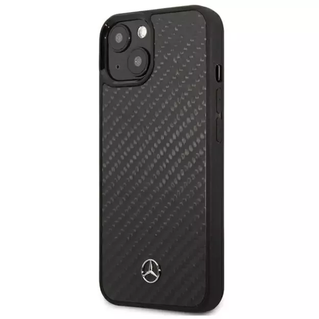 Mercedes MEHCP13SRCABK iPhone 13 mini 5,4  czarny/black carbon hardcase Dynamic Line 1