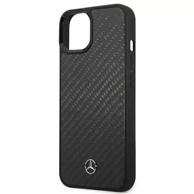 Mercedes MEHCP13SRCABK iPhone 13 mini 5,4  czarny/black carbon hardcase Dynamic Line 5