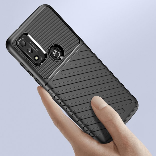 Thunder Case flexible armored cover for Motorola Moto G Play 2022 black 9