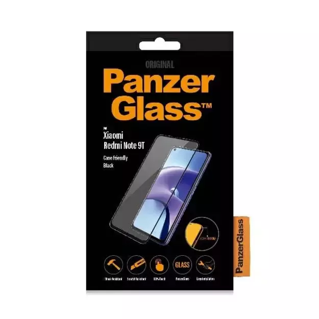 PanzerGlass E2E Regular tempered glass for Xiaomi Redmi Note 9T 1
