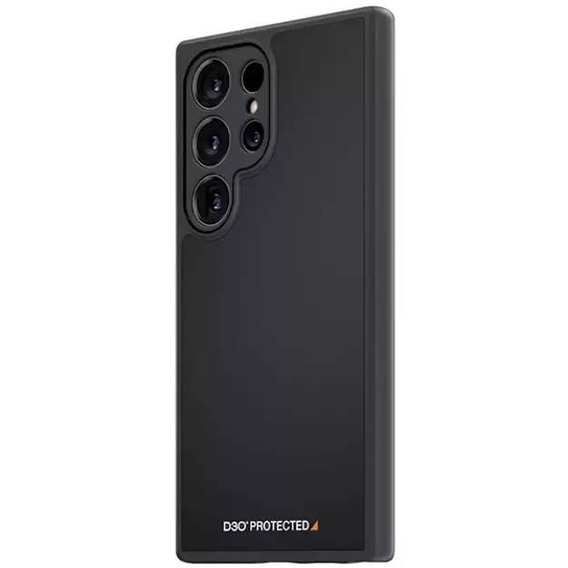 PanzerGlass HardCase with D3O® Bio and Military Grade Certification for Samsung Galaxy S24 Ultra - Transparent and Black 1
