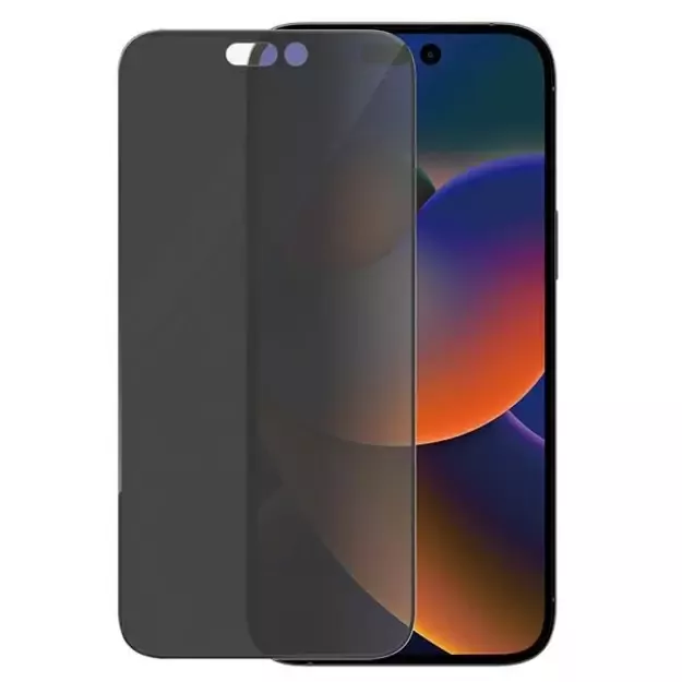 PanzerGlass Ultra-Wide Fit Tempered Glass Antibacterial Privacy with Positioner for iPhone 14 Pro Max 1