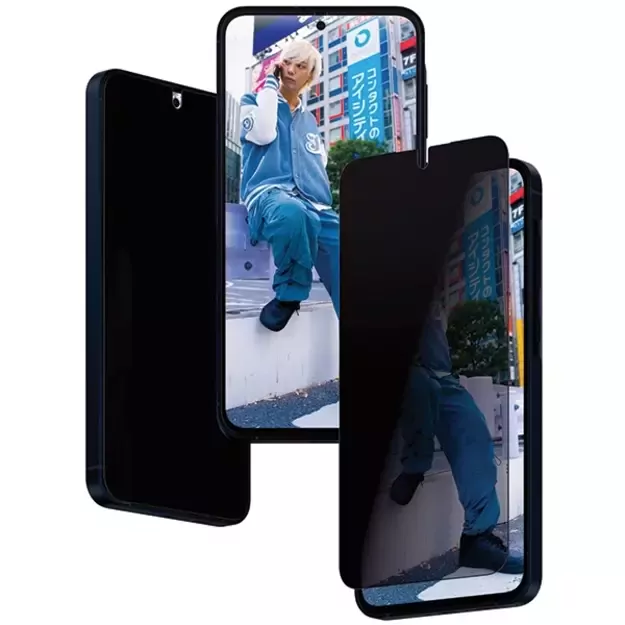 PanzerGlass Ultra-Wide Fit Privacy Tempered Glass with Positioner for Samsung Galaxy A55 5G 5