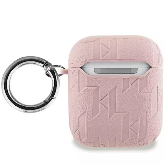 Karl Lagerfeld Monogram Karl Head case for AirPods 1 / 2 - pink 3