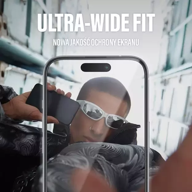 SAFE by PanzerGlass Ultra-Wide Fit tempered glass for iPhone 15 Plus 5