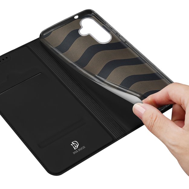 Dux Ducis Skin Pro case for Samsung S24 with flap - black 7