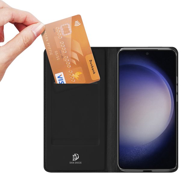Dux Ducis Skin Pro case for Samsung S24 with flap - black 1