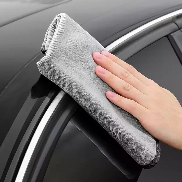Baseus microfiber car drying towel microfiber 40 cm x 80 cm gray (CRXCMJ-A0G) 5